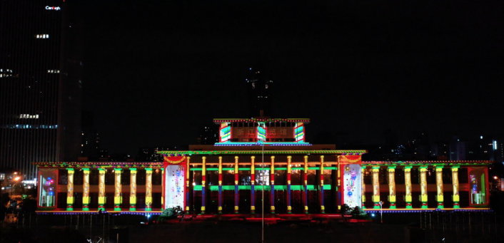 天空創(chuàng)想用科技點(diǎn)亮城市！杭州武林廣場(chǎng)3DMAPPING秀震撼上演！(圖19)