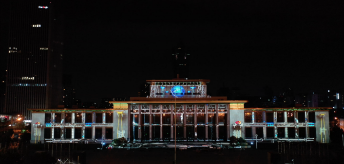 天空創(chuàng)想用科技點(diǎn)亮城市！杭州武林廣場(chǎng)3DMAPPING秀震撼上演！(圖16)